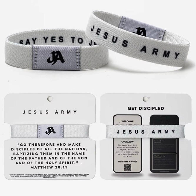 Smart Devotional Bracelet - White