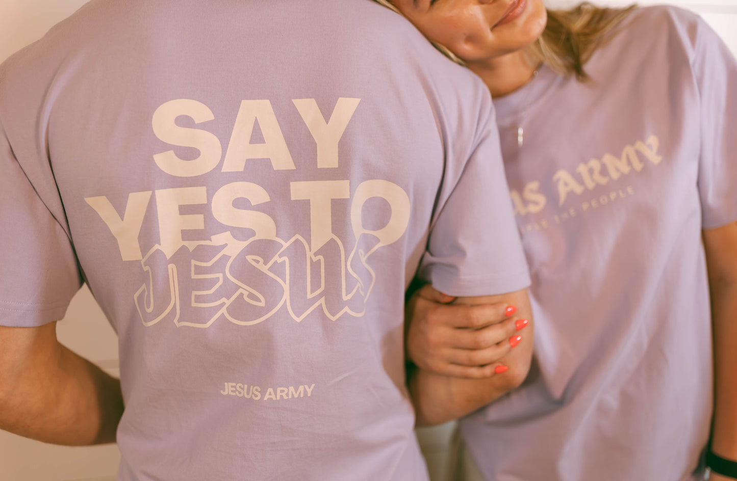 Say Yes To Jesus - Lavender