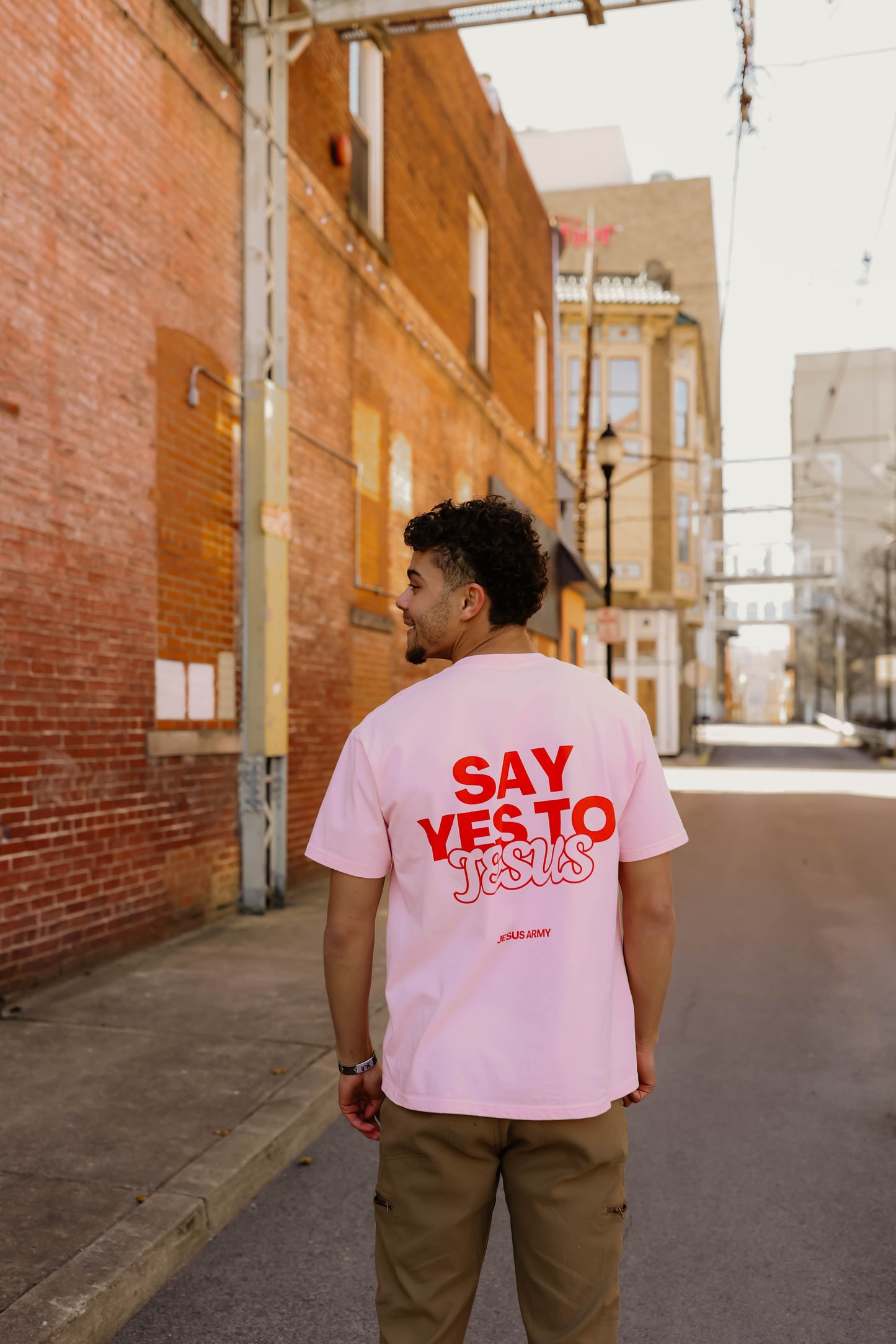 Say Yes To Jesus - Pink
