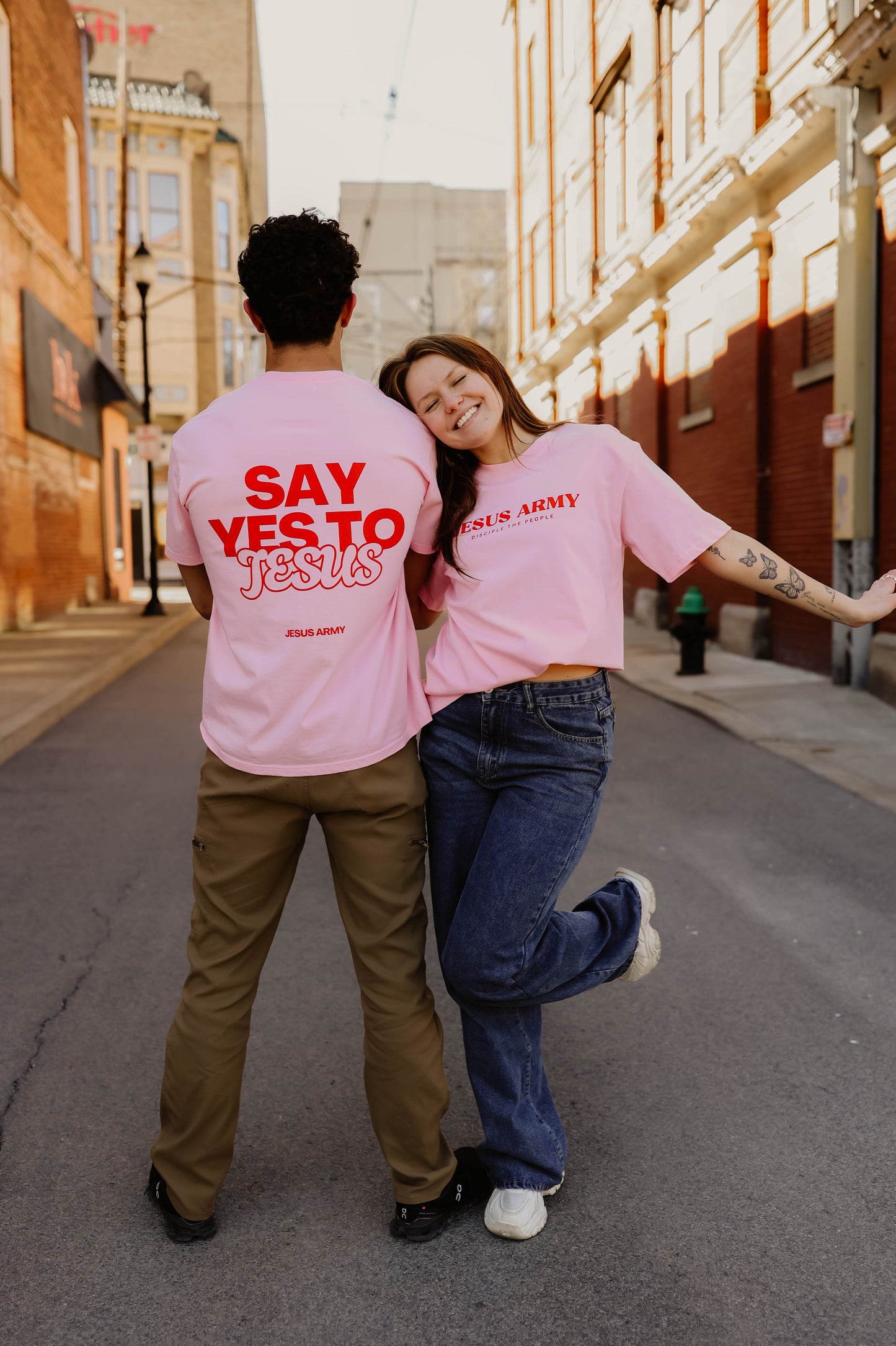 Say Yes To Jesus - Pink