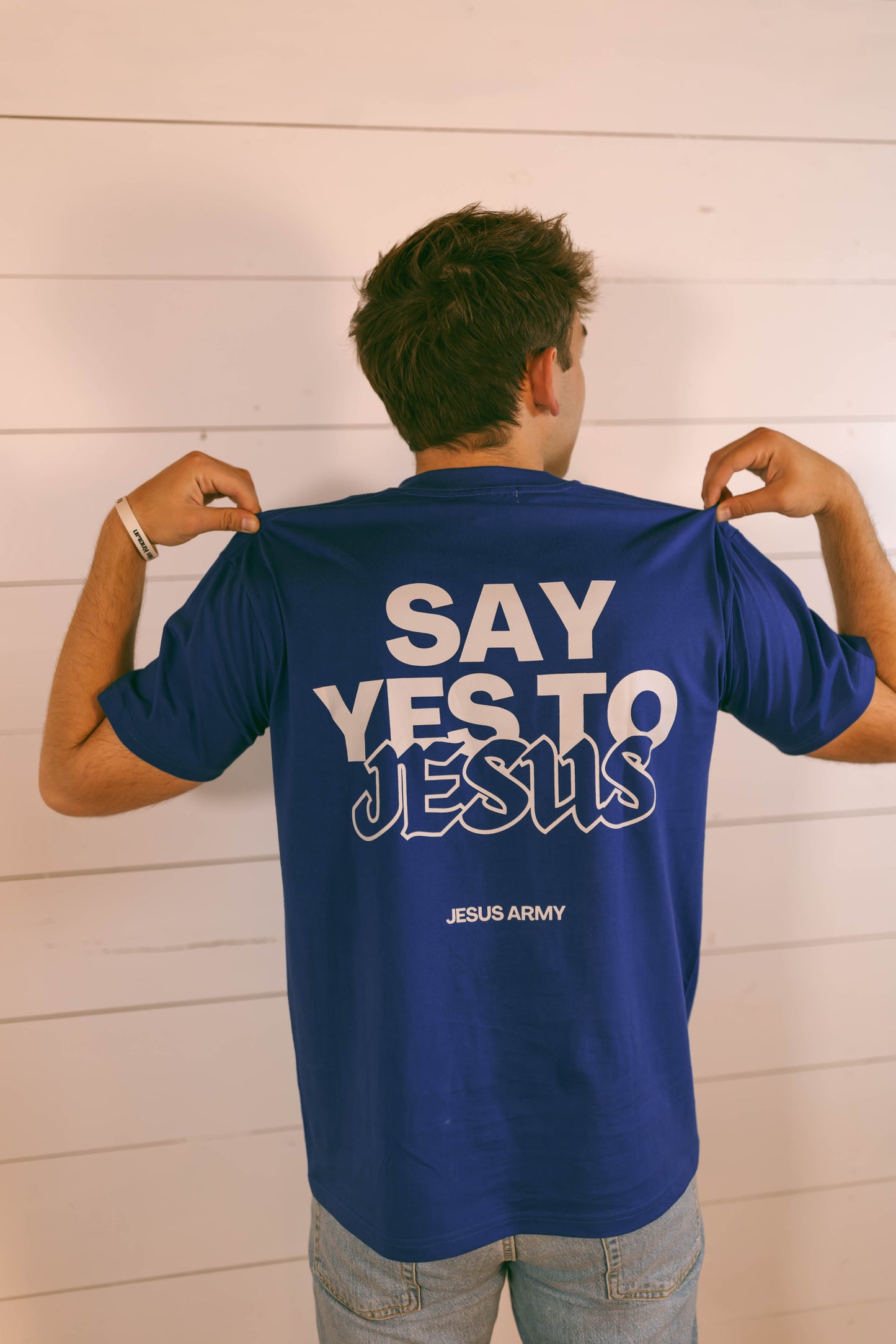 Say Yes To Jesus - Blue