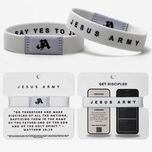 Smart Devotional Bracelet - White