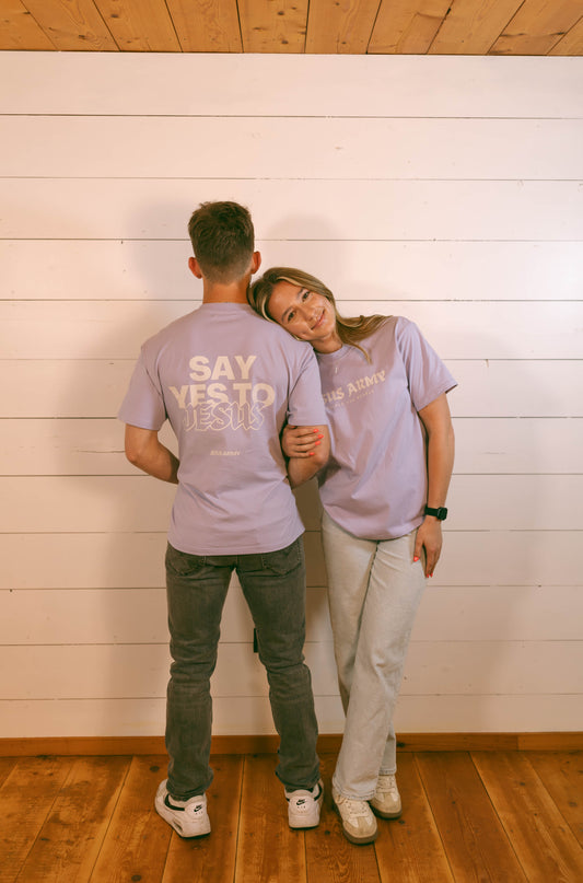 Say Yes To Jesus - Lavender