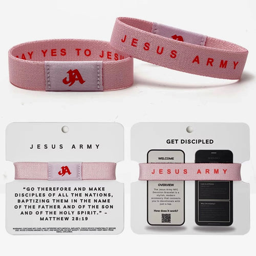 Smart Devotional Bracelet - Pink